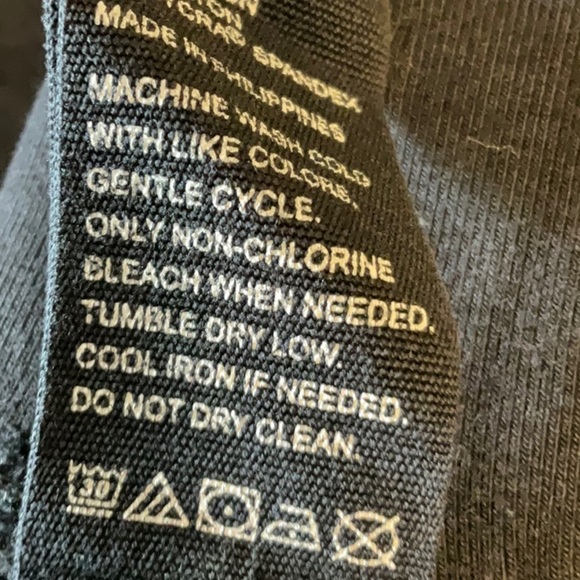 HUE Black Track Pants with Tapered Fit - Picture 5 of 6